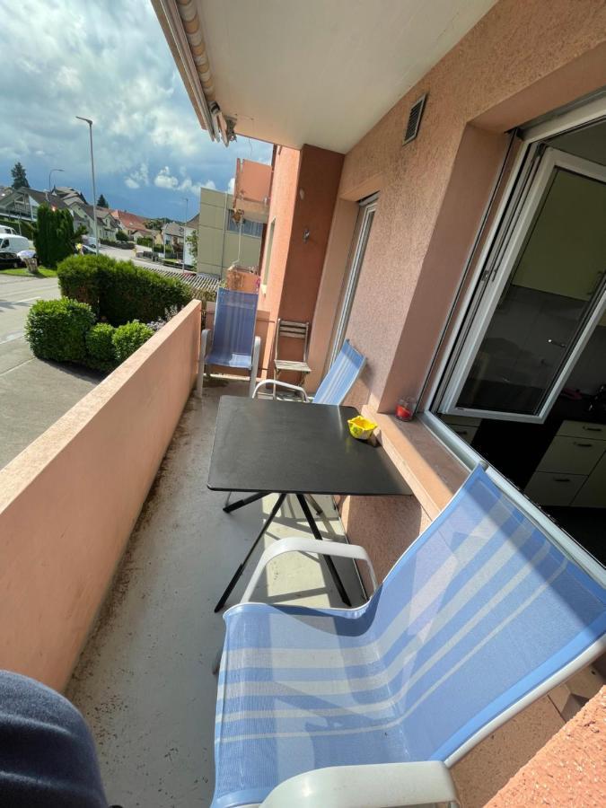 3 Zimmer Apartment mit Balkon Wynau Exterior foto
